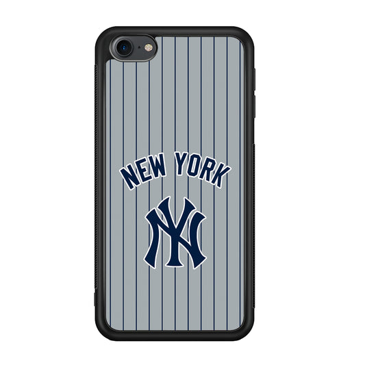 New York Yankees Curves Line Jersey iPod Touch 6 Case - Carneyforia