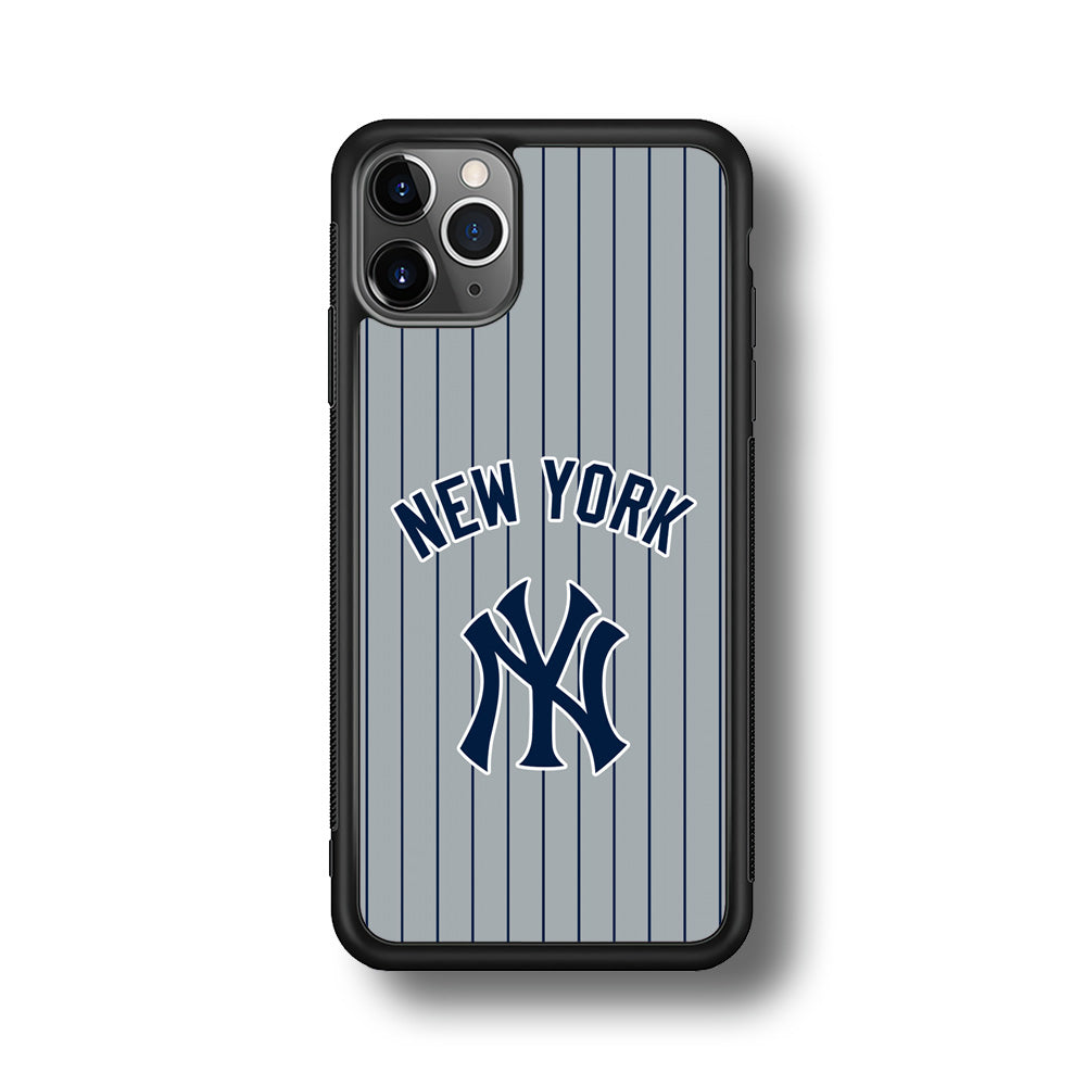 New York Yankees Curves Line Jersey iPhone 11 Pro Max Case