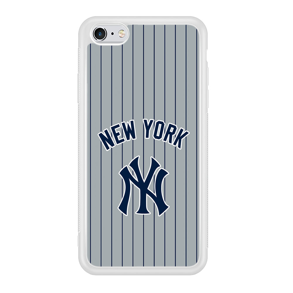 New York Yankees Curves Line Jersey iPhone 6 Plus | 6s Plus Case