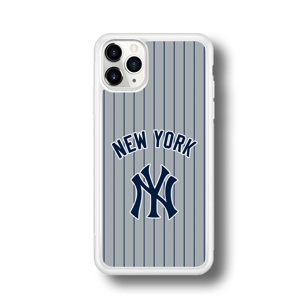 New York Yankees Curves Line Jersey iPhone 11 Pro Case