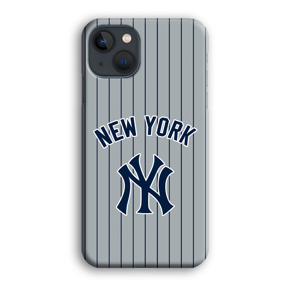 New York Yankees Curves Line Jersey iPhone 13 Case