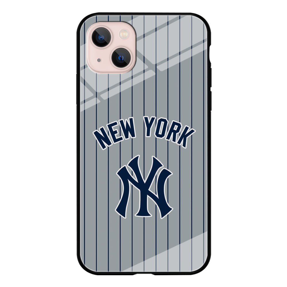 New York Yankees Curves Line Jersey iPhone 13 Case