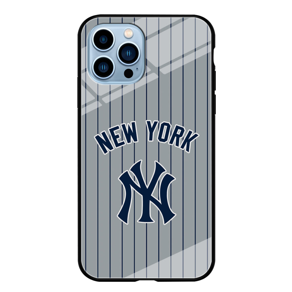 New York Yankees Curves Line Jersey iPhone 13 Pro Max Case
