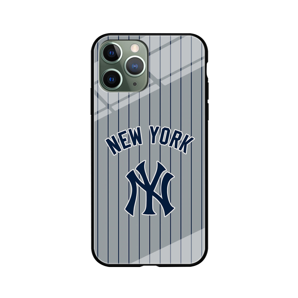 New York Yankees Curves Line Jersey iPhone 11 Pro Case