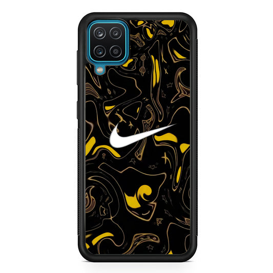 Nike Abstract Yellow Samsung Galaxy A12 Case