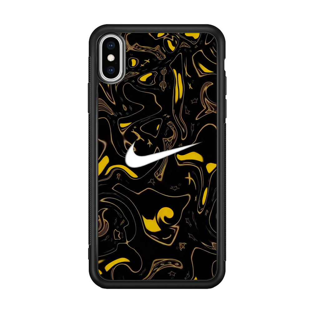 Nike Abstract Yellow iPhone X Case