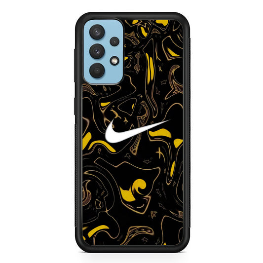 Nike Abstract Yellow Samsung Galaxy A32 Case