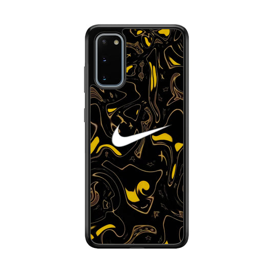 Nike Abstract Yellow Samsung Galaxy S20 Case