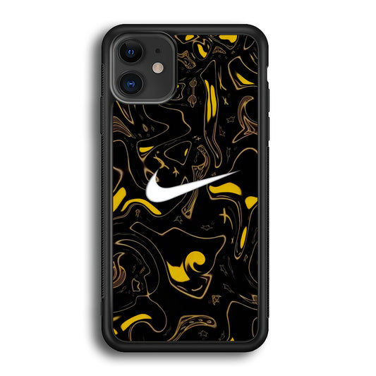 Nike Abstract Yellow iPhone 12 Case