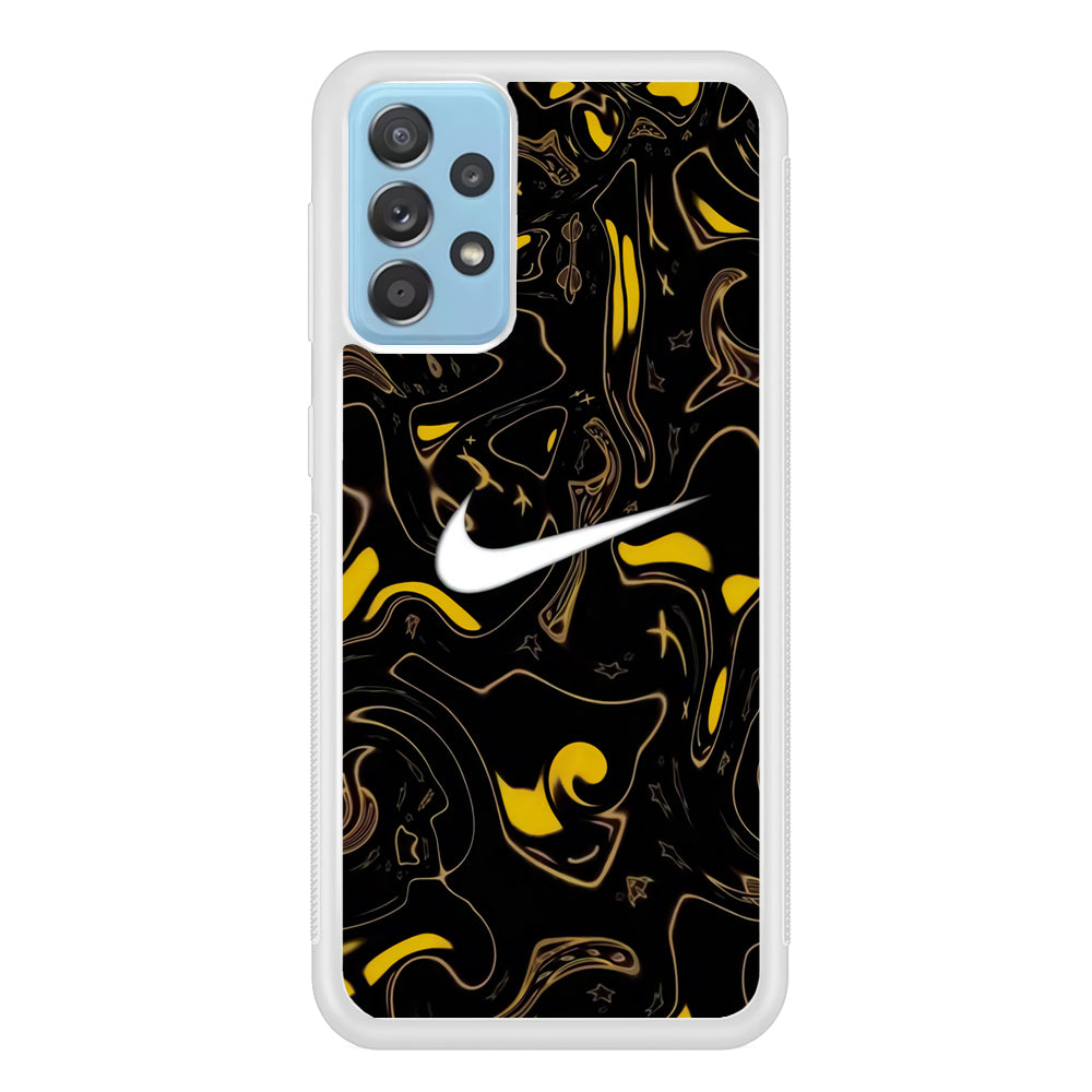 Nike Abstract Yellow Samsung Galaxy A52 Case