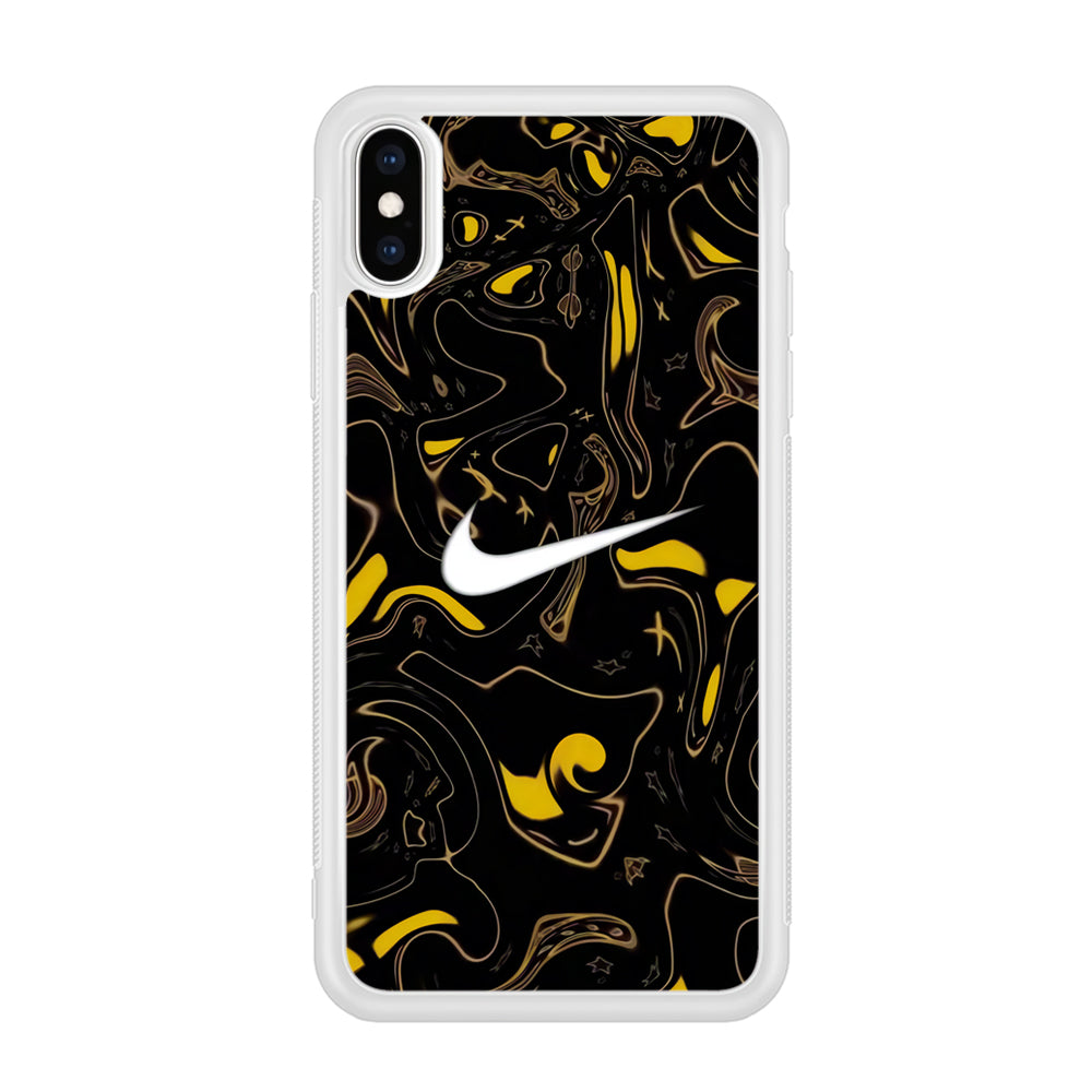 Nike Abstract Yellow iPhone X Case