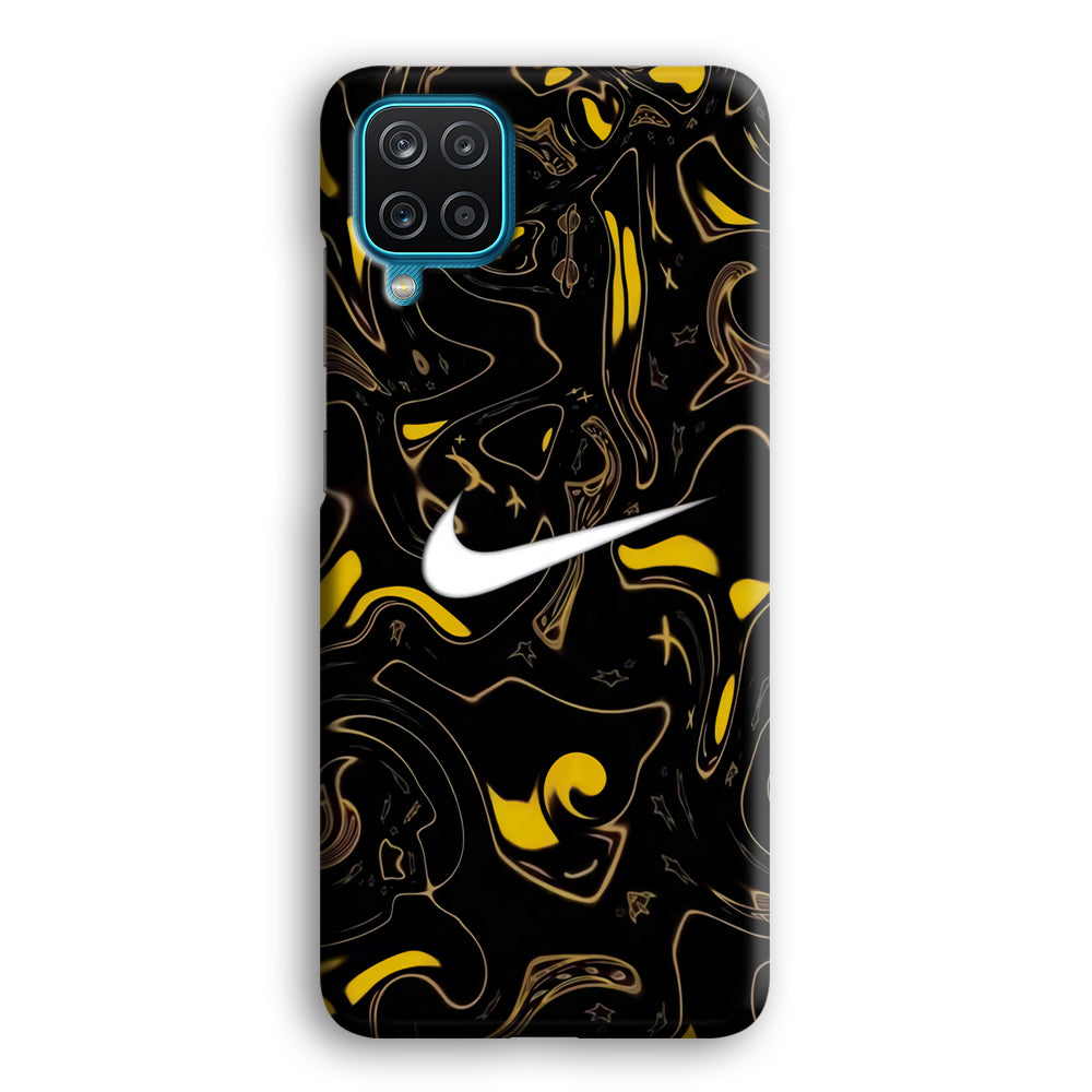 Nike Abstract Yellow Samsung Galaxy A12 Case