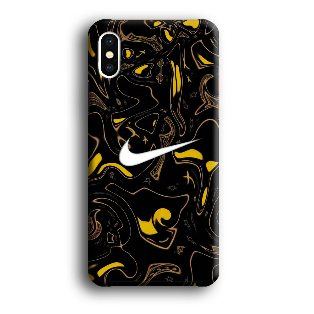 Nike Abstract Yellow iPhone X Case