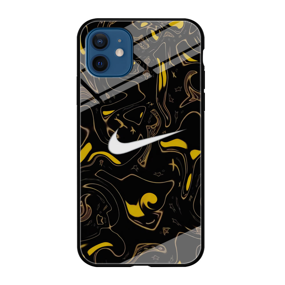 Nike Abstract Yellow iPhone 12 Case