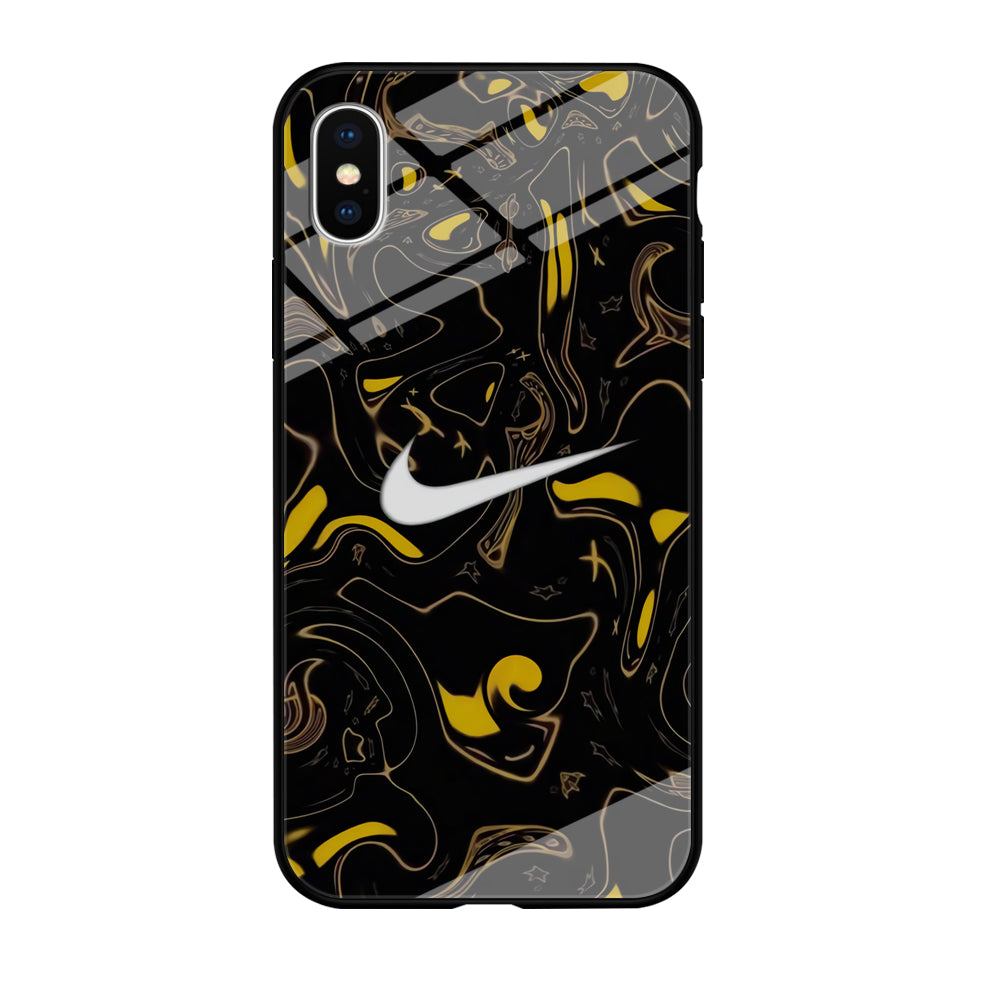 Nike Abstract Yellow iPhone X Case