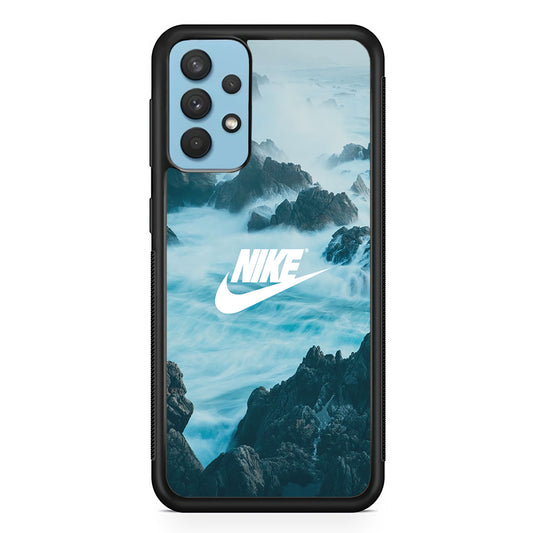 Nike Bluish Plateau Samsung Galaxy A32 Case