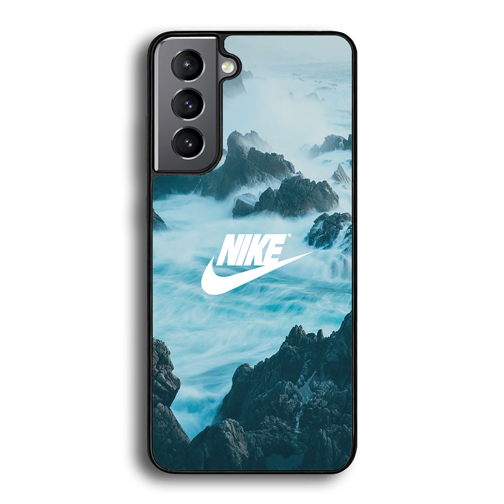 Nike Bluish Plateau Samsung Galaxy S21 Plus Case - Carneyforia