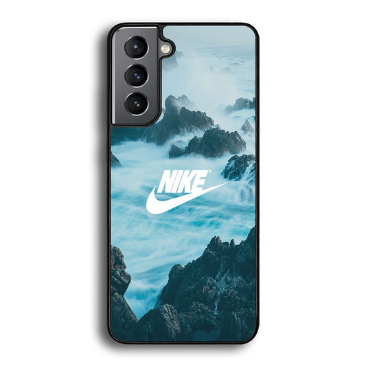 Nike Bluish Plateau Samsung Galaxy S21 Plus Case - Carneyforia
