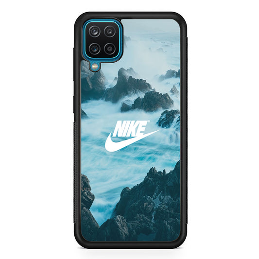 Nike Bluish Plateau Samsung Galaxy A12 Case