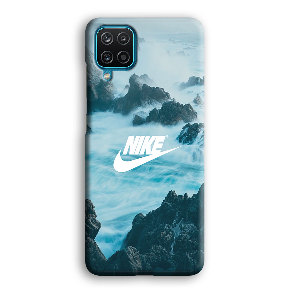 Nike Bluish Plateau Samsung Galaxy A12 Case