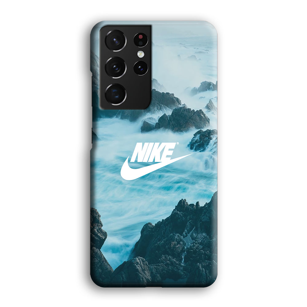 Nike Bluish Plateau Samsung Galaxy S21 Ultra Case