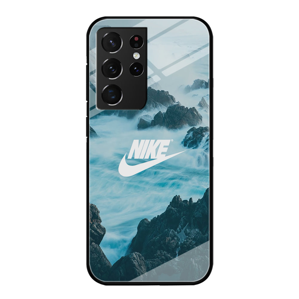 Nike Bluish Plateau Samsung Galaxy S21 Ultra Case