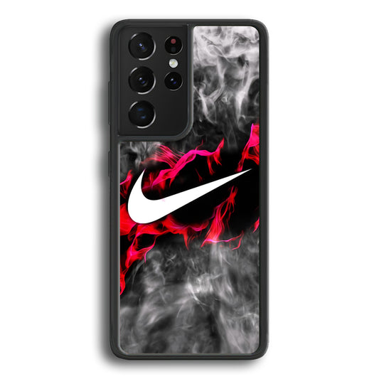Nike Cloud Of Fire Samsung Galaxy S21 Ultra Case - Carneyforia