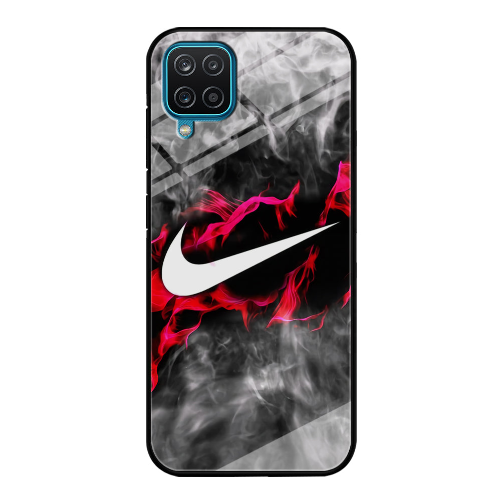 Nike Cloud Of Fire Samsung Galaxy A12 Case