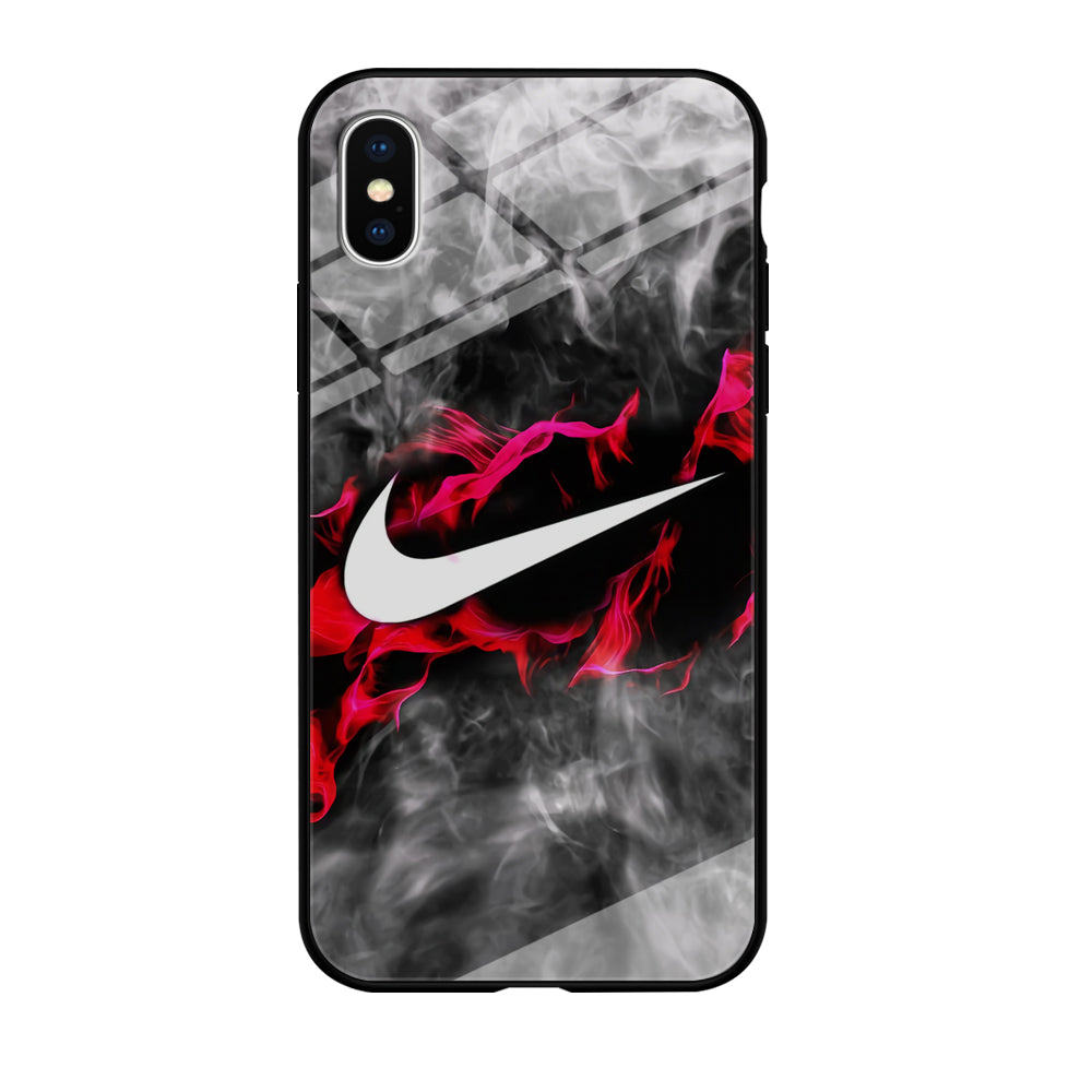 Nike Cloud Of Fire iPhone X Case