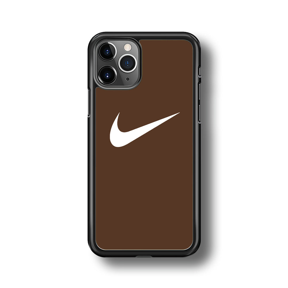 Nike Dark Chocolate Simple iPhone 11 Pro Max Case