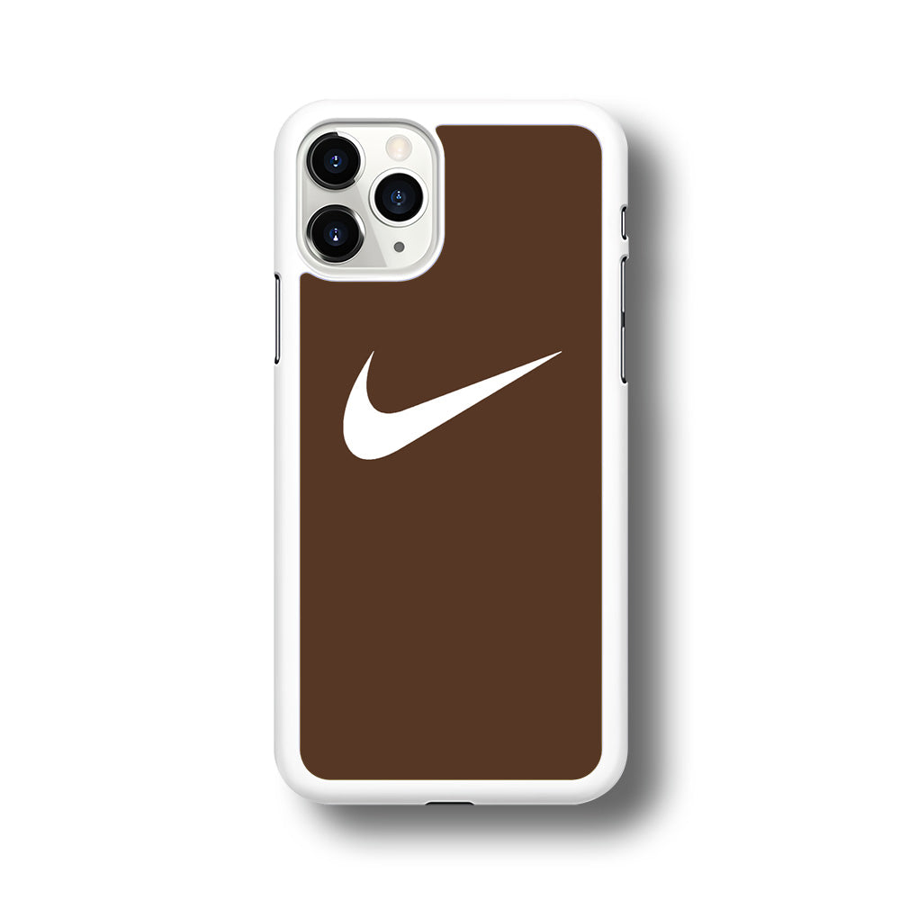 Nike Dark Chocolate Simple iPhone 11 Pro Max Case