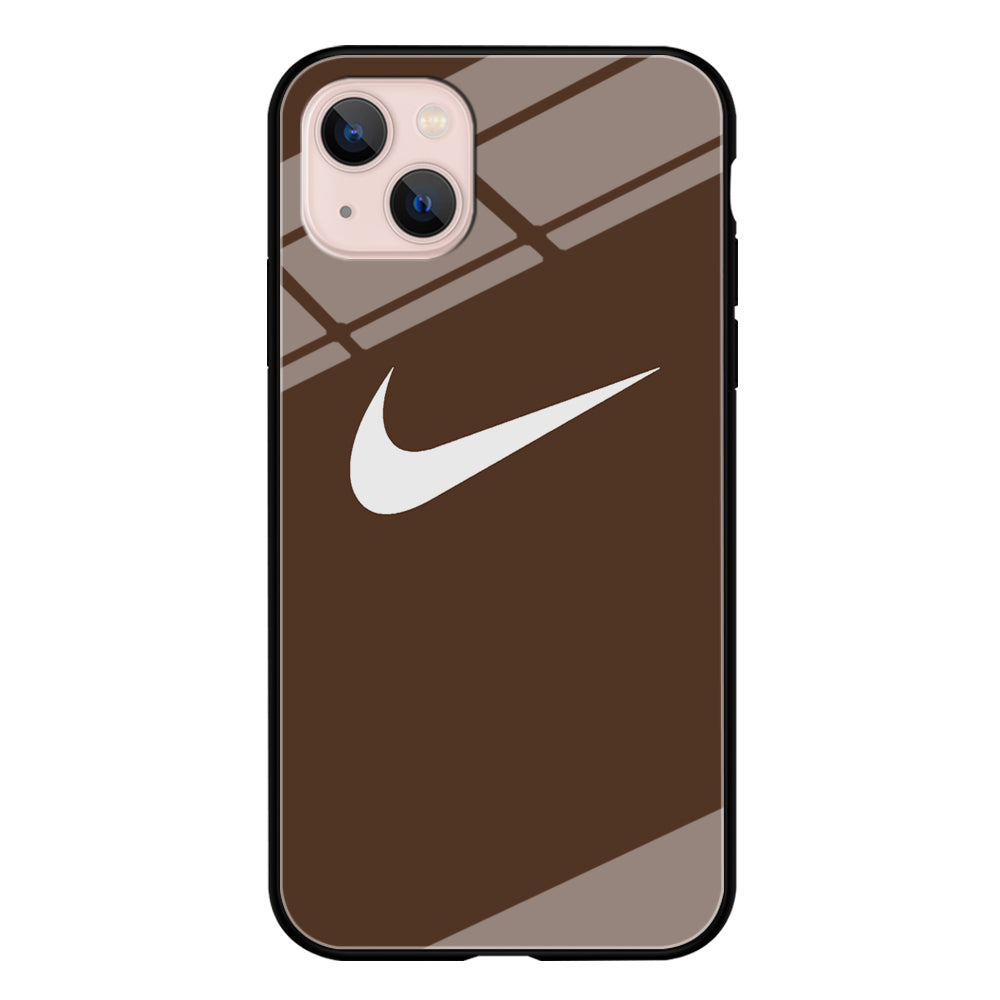 Nike Dark Chocolate Simple iPhone 13 Case