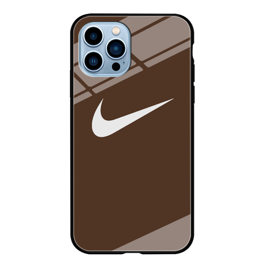 Nike Dark Chocolate Simple iPhone 13 Pro Max Case