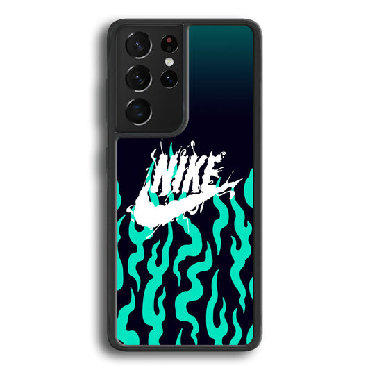 Nike Deep Ocean Samsung Galaxy S21 Ultra Case - Carneyforia
