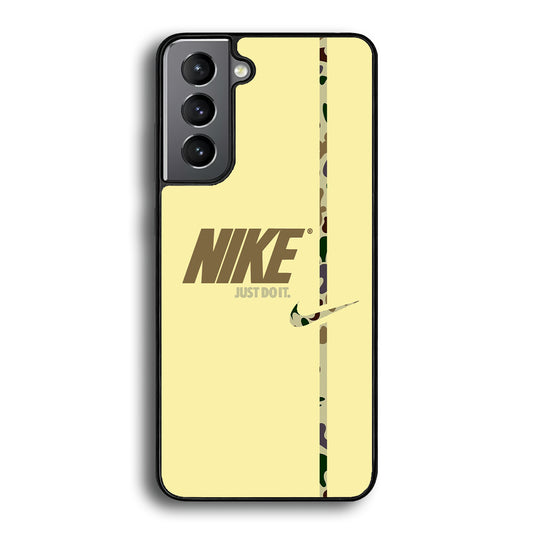 Nike Desert Camo Samsung Galaxy S21 Case