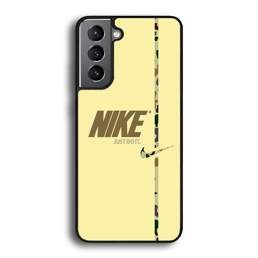 Nike Desert Camo Samsung Galaxy S21 Plus Case - Carneyforia