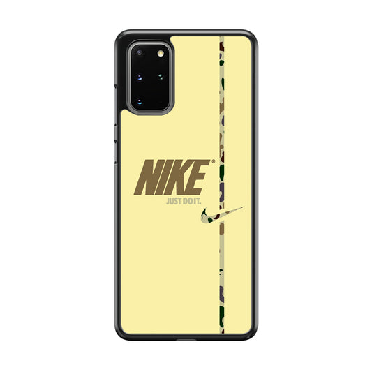 Nike Desert Camo Samsung Galaxy S20 Plus Case