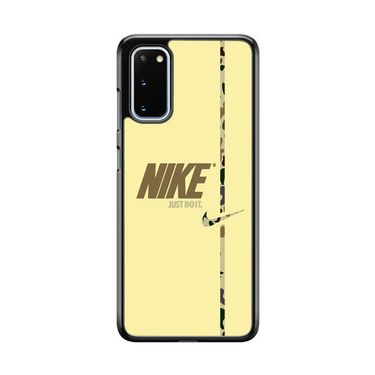 Nike Desert Camo Samsung Galaxy S20 Case