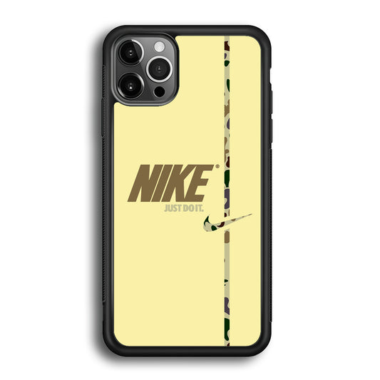 Nike Desert Camo iPhone 12 Pro Case