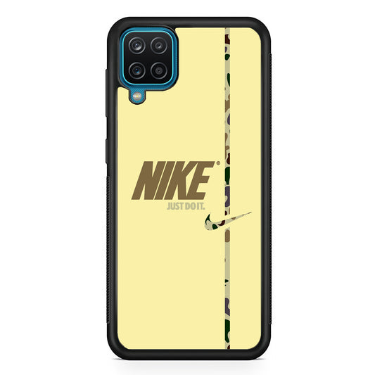 Nike Desert Camo Samsung Galaxy A12 Case