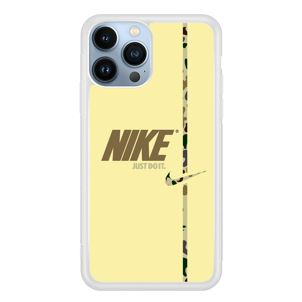 Nike Desert Camo iPhone 13 Pro Max Case