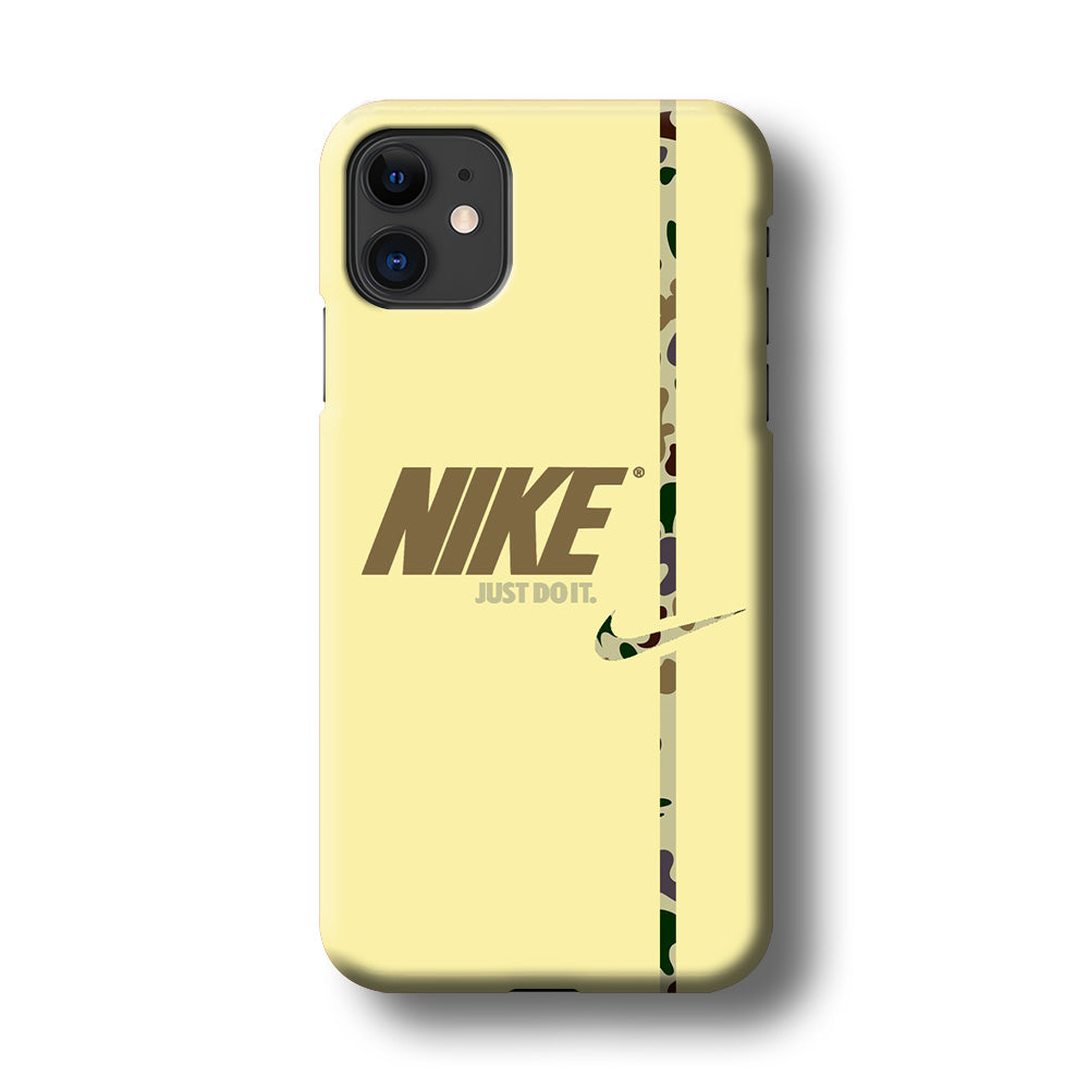 Nike Desert Camo iPhone 11 Case