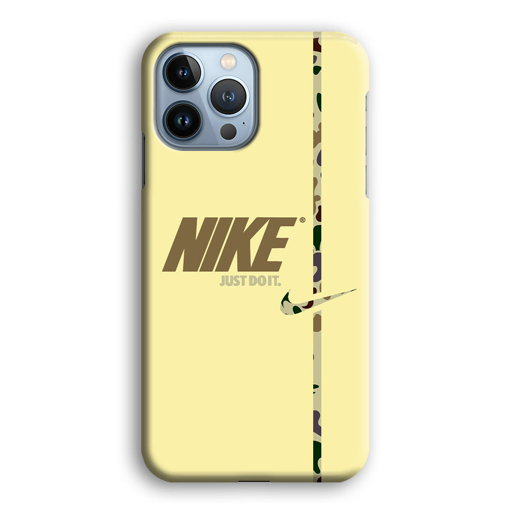 Nike Desert Camo iPhone 13 Pro Max Case