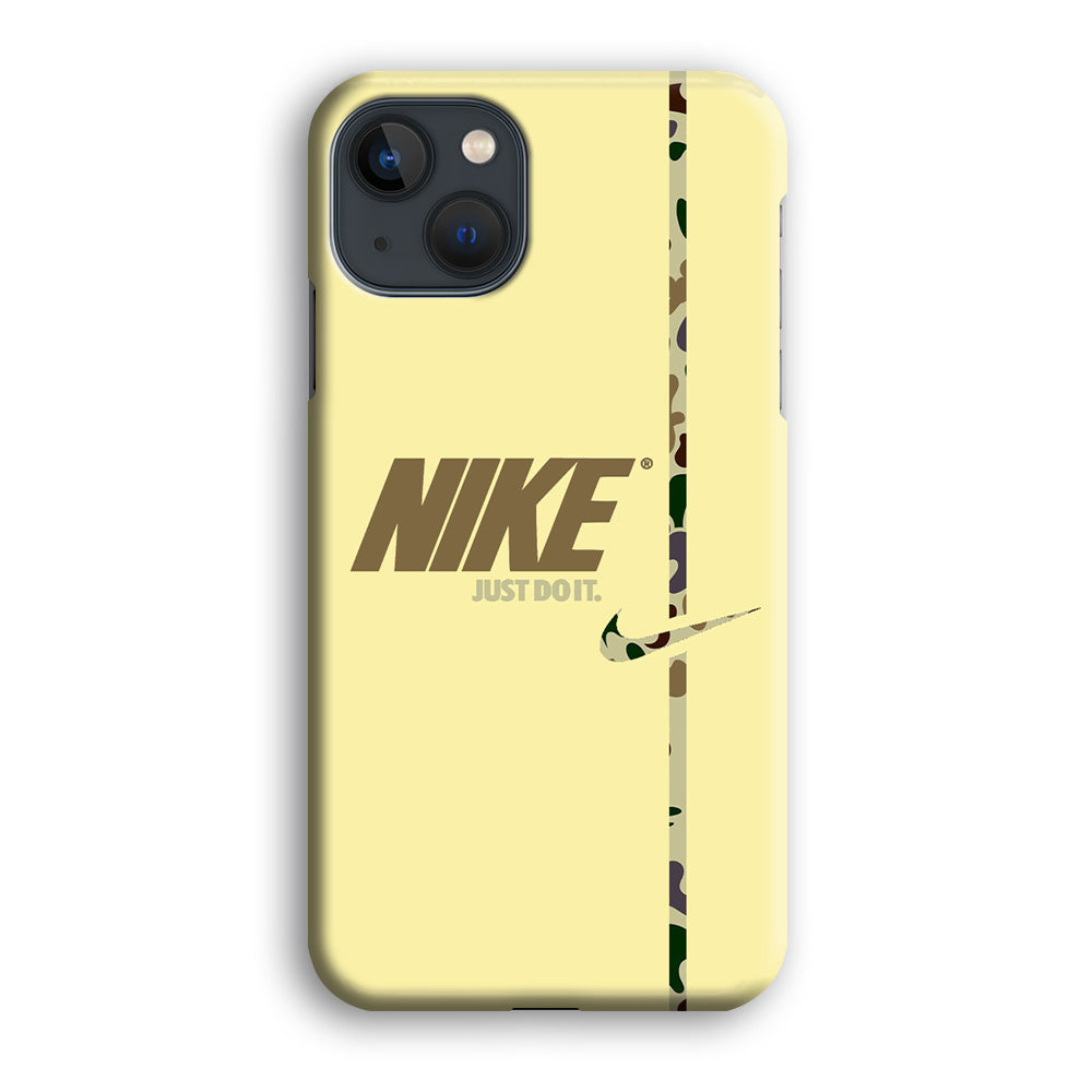 Nike Desert Camo iPhone 13 Case