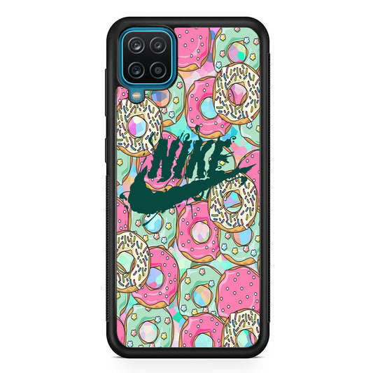 Nike Donut Cream Samsung Galaxy A12 Case