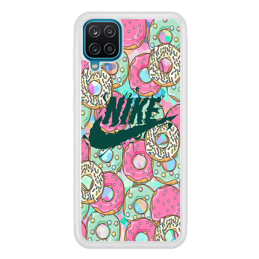 Nike Donut Cream Samsung Galaxy A12 Case