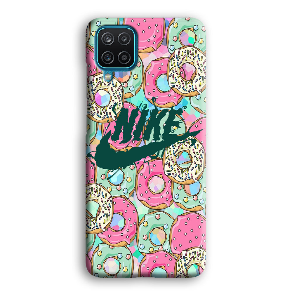 Nike Donut Cream Samsung Galaxy A12 Case