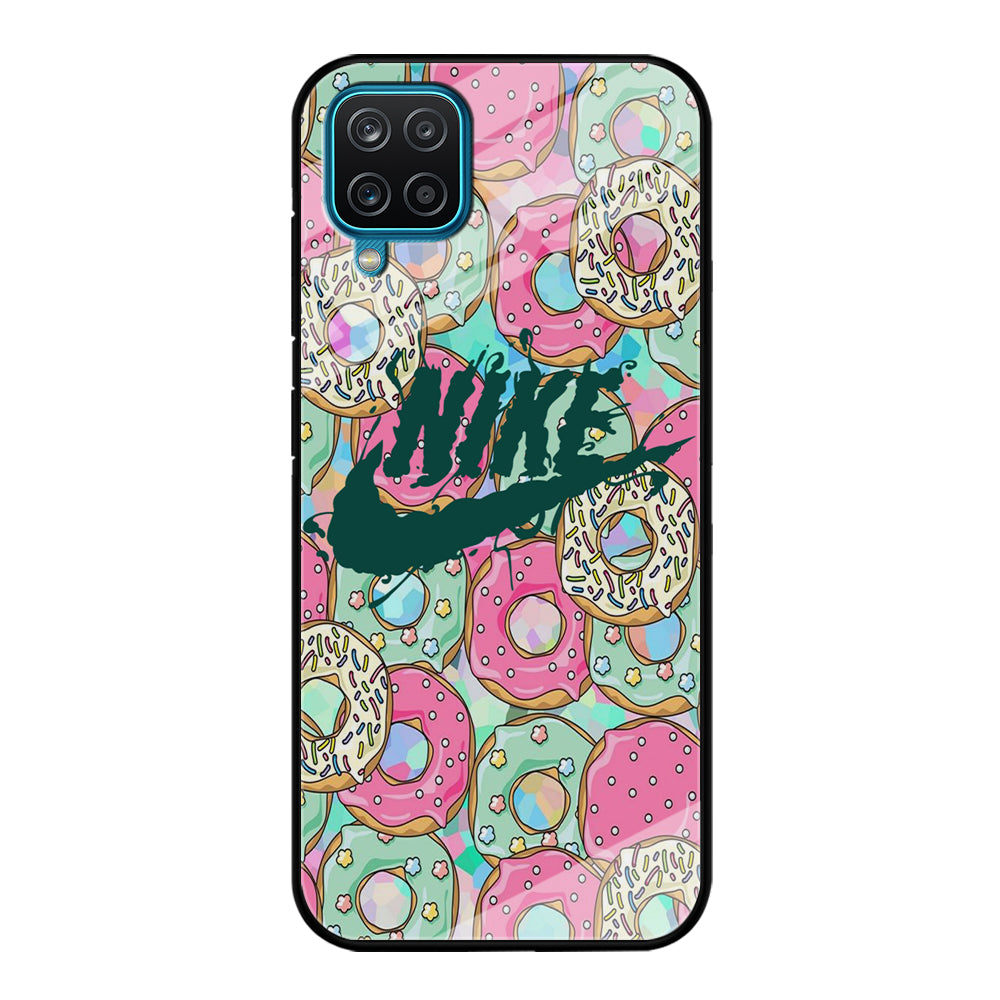 Nike Donut Cream Samsung Galaxy A12 Case