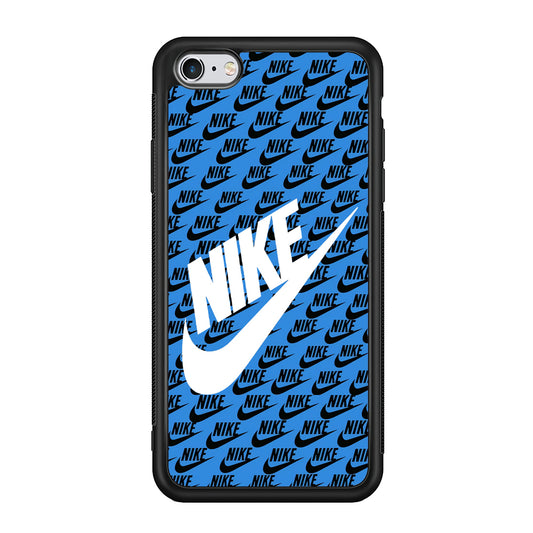 Nike Doodle Logo Blue iPhone 6 Plus | 6s Plus Case