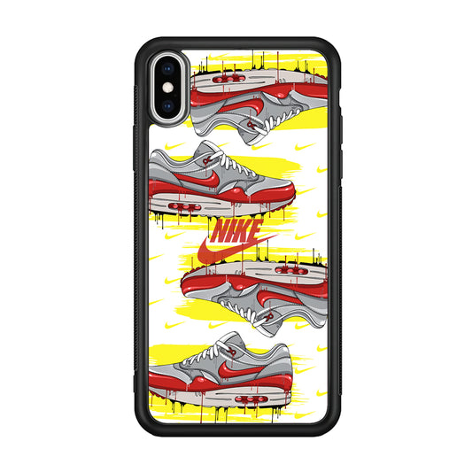 Nike Four Steps iPhone XS Case